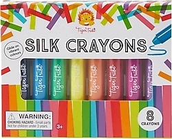 Tiger Silk Crayons 8 Renk Pastel Boya Kalemi