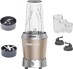 Tigrecook Nutrishake 3in1 1000 W Bronz Öğütücü ve Smoothie Blender