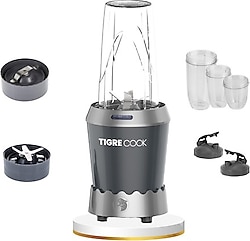 Tigrecook Nutrishake 3in1 1000 W Gri Öğütücü ve Smoothie Blender
