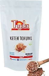 Tijda Doğal Keten Tohumu 500 gr
