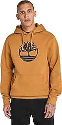 Timberland Kennebec River Tree Logo TB0A2BJHP571 Kapüşonlu Turuncu Erkek Sweatshirt