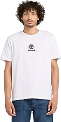 Timberland Print Stack Logo Kısa Kollu Bisiklet Yaka Tişört