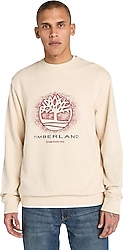 Timberland Seasonal Graphic TB0A5MC7EFL1 Krem Erkek Sweatshirt