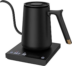 Timemore Fish Pour-Over 0.8 lt 1500 W Çelik Kettle