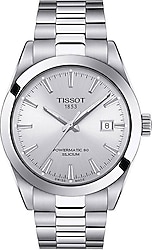 Tissot Gentleman Powermatic 80 Silisyum T127.407.11.031.00 Çelik Kordon Gümüş Erkek Kol Saati