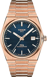 Tissot PRX Powermatic 80 T137.407.33.041.00 Çelik Kordon Rose Gold-Mavi Erkek Kol Saati