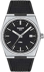 Tissot PRX 40mm T137.410.17.051.00 Siyah Kauçuk Kordon Erkek Kol Saati