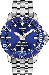 Tissot Seastar 1000 Powermatic 80 T120.407.11.041.00 Çelik Kordon Saks Mavisi Erkek Kol Saati