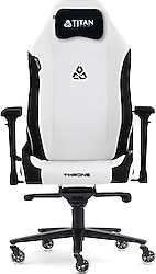 Titan Seat Throne Deri White Oyuncu Koltuğu