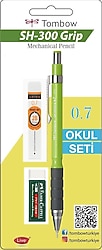 Tombow SH-300 Grip Limon Yeşili 0.7 mm Versatil Uçlu Kalem Seti