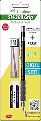 Tombow SH-300 Grip Siyah 0.7 mm Versatil Uçlu Kalem Seti