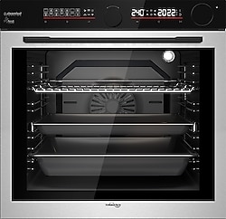 Tommatech TAF6001IS Inox Cam Ankastre Fırın