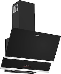 Tommatech TDE6001BG Siyah Cam Duvar Tipi Davlumbaz