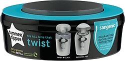 Tommee Tippee Twist & Click Bebek Bez Çöp Poşeti 1 Kartuş