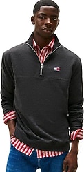 Tommy Hilfiger DM0DM22344 Yarım Fermuarlı Erkek Sweatshirt