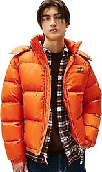 Tommy Hilfiger Jeans Alaska Down Puffer DM0DM22036 Erkek Şişme Mont