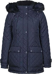 Tommy Hilfiger TW2MP277 Kapüşonlu Kürklü Kadın Mont
