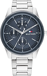 Tommy Hilfiger Tyler TH1710532 Gümüş-Lacivert Erkek Kol Saati