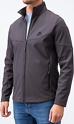 Tommy Life 88050_20 Antrasit Erkek Softshell Mont