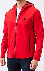 Tommy Life 88051 Kapüşonlu Erkek Softshell Mont