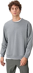 Tommy Life 88363-42 Gri Erkek Sweatshirt