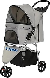 Tommy 81x45.5x101 cm Kedi Köpek Arabası