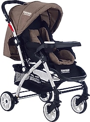 Tommybaby Eagle Bej Alüminyum Bebek Arabası