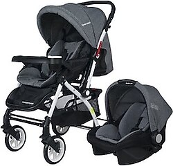Tommybaby Eagle Füme Travel Sistem Bebek Arabası