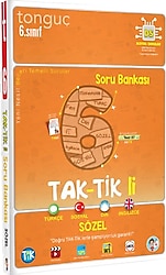 Tonguç Akademi Taktikli 6. Sınıf Sözel Soru Bankası