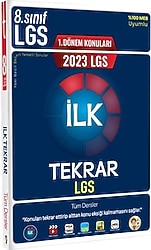 Tonguç Akademi 8. Sınıf LGS 1. Dönem İlk Tekrar