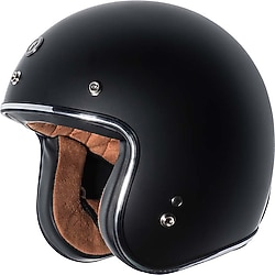 Torc T-50 Del Mar Mat Siyah Açık Motor Kaskı