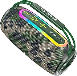 Torima BOOMBOX680 Yeşil Kamuflaj Bluetooth Hoparlör