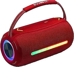 Torima Booms Box 360 Kırmızı Bluetooth Hoparlör