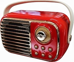 Torima BTS-1956 Kırmızı Bluetooth Hoparlör