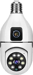 Torima CMR-13 Full HD 2 MP 360 Derece Gece Görüşlü Wi-Fi Güvenlik Kamerası