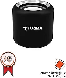 Torima D12 Siyah Bluetooth Hoparlör