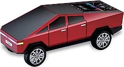 Torima D68 Cybertruck Kırmızı Araba Radyo