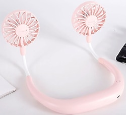 Torima F-04 Pembe Şarjlı Vantilatör