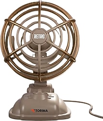Torima F-50 Retro Şarjlı Masaüstü Vantilatör