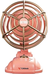 Torima F-50 Retro Şarjlı Pembe Masaüstü Vantilatör
