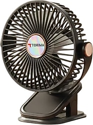 Torima F-61 Siyah Şarjlı Masaüstü Vantilatör