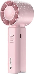 Torima F-64 Taşınabilir Pembe Şarjlı Vantilatör