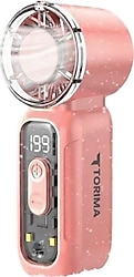 Torima F-65 Taşınabilir Pembe Şarjlı Vantilatör