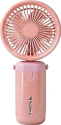 Torima F57 Mini Pembe Şarjlı El Tipi Vantilatör