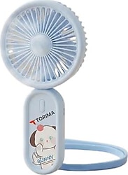 Torima F71 Şarjlı Mavi El Tipi Vantilatör