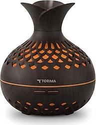 Torima H15 Ultrasonik Nemlendiricili Koyu Ahşap Buhar Makinesi