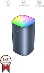 Torima H4 Humidifier Aroma Siyah Buhar Makinesi