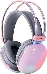 Torima HD-40 Pembe Kulak Üstü Bluetooth Kulaklık