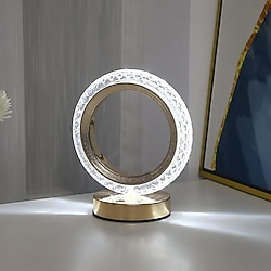 Torima LW-24 Şarjlı Yuvarlak Kristal Elmas Masa Lambası