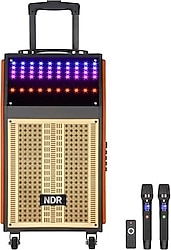 Torima NDR-108R RGB Mikrofonlu Bluetooth Hoparlör